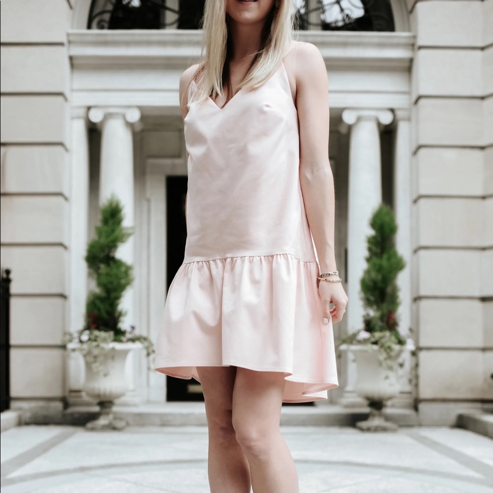 Paper Crown Pink Kennedy Dress